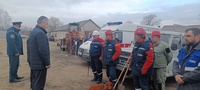 В районе проведен смотр сил и средств предупреждения и ликвидации ЧС